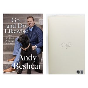 Andy Beshear autograph, Andy Beshear signed, Go and Do Likewise signed book, Governor Beshear memorabilia, Beshear 2028, signed hardcover book, BAS authenticated, autographed book, Kentucky governor autograph, political memorabilia, bestselling book autograph, Kentucky collectible, presidential memorabilia, Democratic governor autograph, signed political book