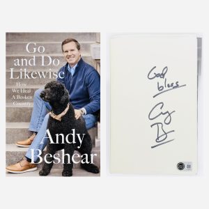 Andy Beshear autograph, Andy Beshear signed, Go and Do Likewise signed book, Governor Beshear memorabilia, Beshear 2028, signed hardcover book, BAS authenticated, autographed book, Kentucky governor autograph, political memorabilia, bestselling book autograph, Kentucky collectible, presidential memorabilia, Democratic governor autograph, signed political book