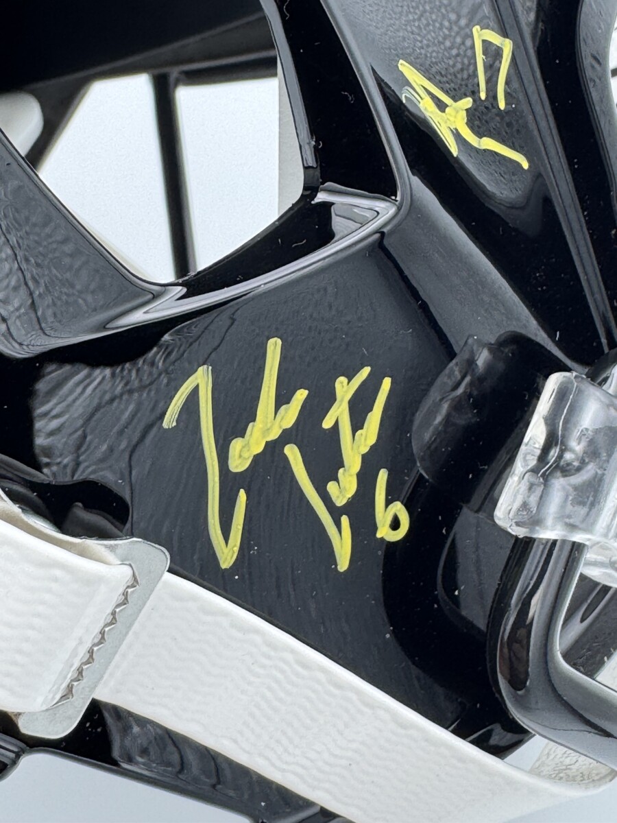 2026 Iowa Hawkeyes Signed Full Size Helmet Tony Diaz Vander Zee Autograph Bas J6 - Image 7
