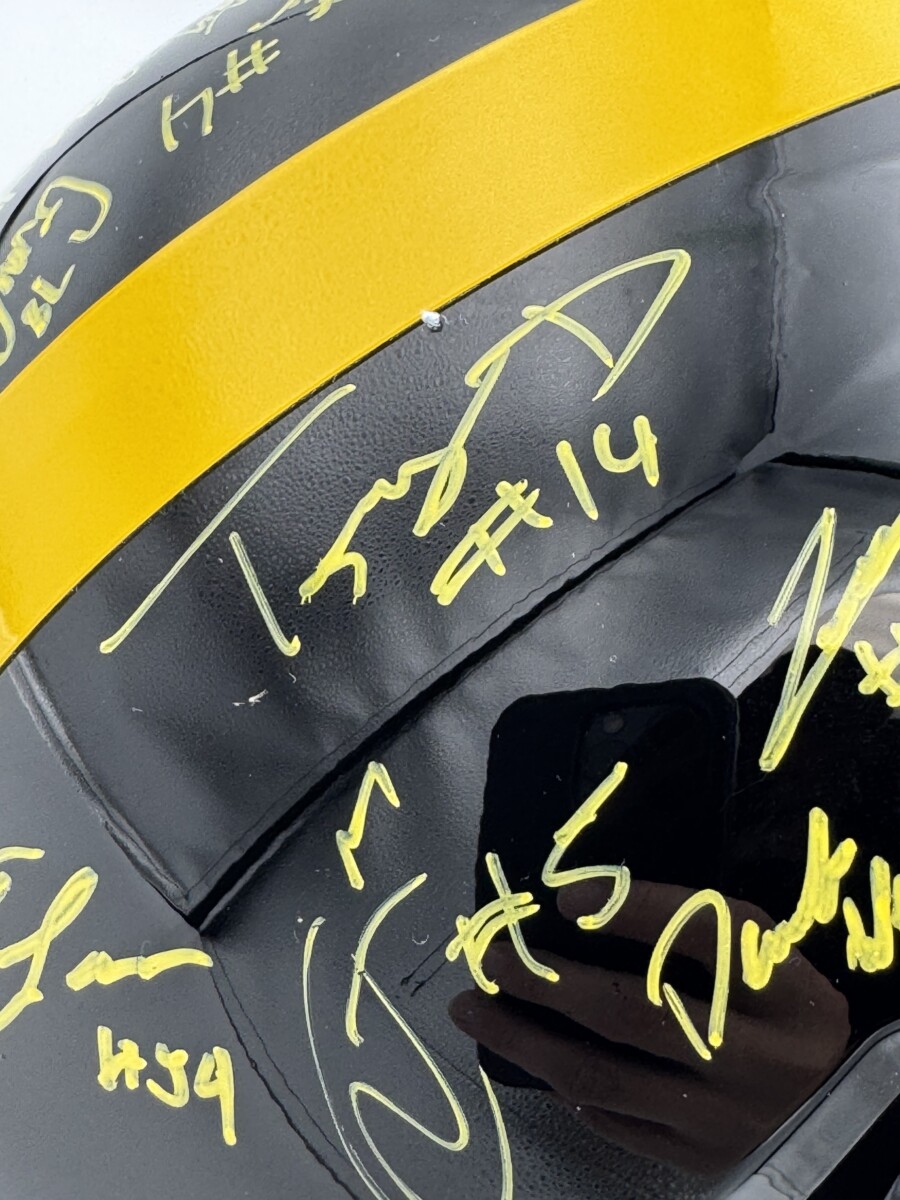 2026 Iowa Hawkeyes Signed Full Size Helmet Tony Diaz Vander Zee Autograph Bas J6 - Image 5