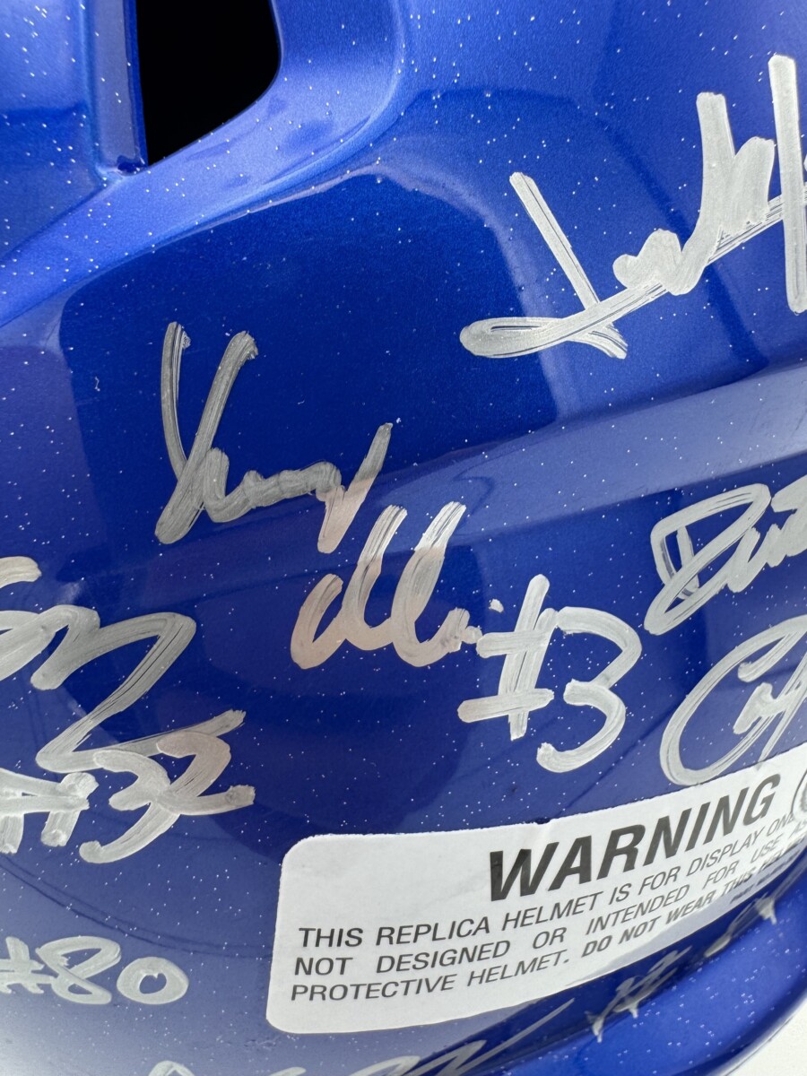 2026 Kentucky Signed Full Size Helmet Kenny Minchey Darby Price Autograph Bas J0 - Image 9