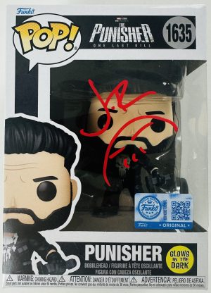 Jon Bernthal Signed The Punisher Glow in the Dark Funko 1635 Autograph BAS 306