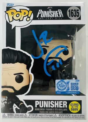 Jon Bernthal Signed The Punisher Glow in the Dark Funko 1635 Autograph BAS 247