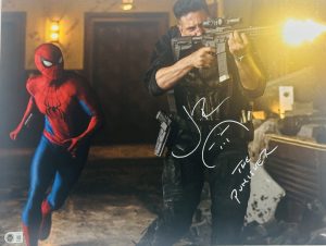Jon Bernthal autograph, Jon Bernthal signed, The Punisher memorabilia, Punisher signed photo, Jon Bernthal 16x20, signed 16x20 photo, Spider-Man Brand New Day, Spider-Man memorabilia, Frank Castle, Punisher collectible, BAS authenticated, Marvel memorabilia, MCU memorabilia, autographed photo, Jon Bernthal Punisher