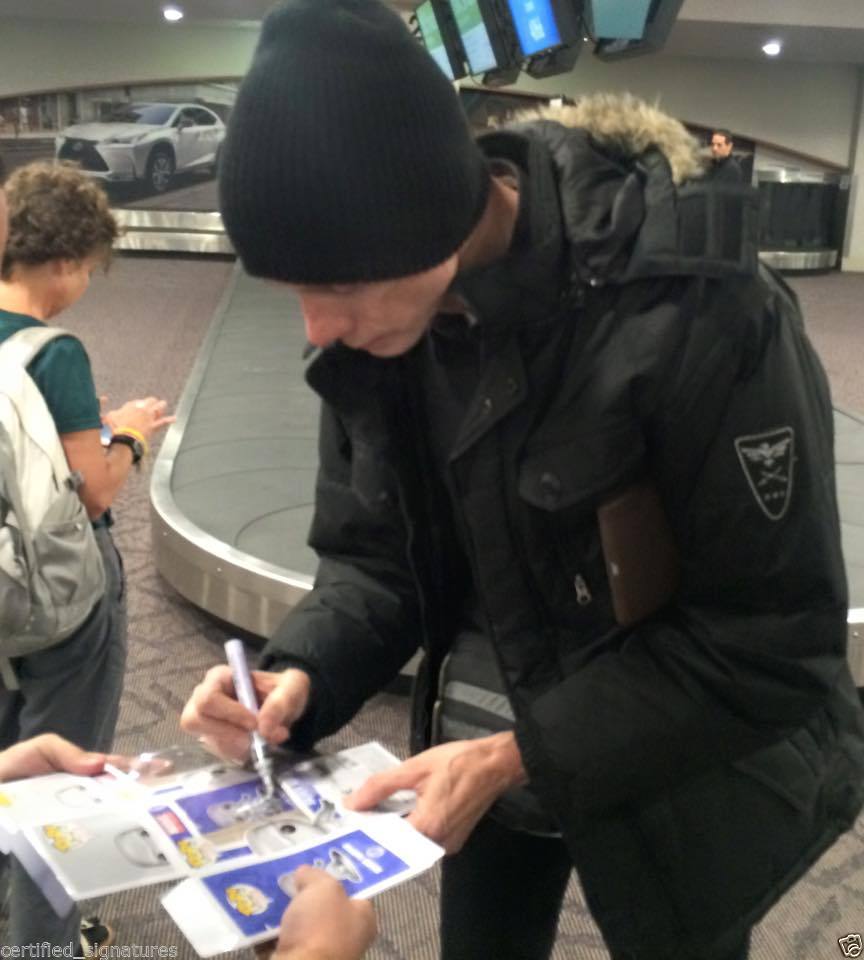 DOUG JONES SILVER SURFER SIGNED 11X14 METALLIC PHOTO FANTASTIC FOUR PROOF COA J2 - Image 2