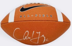 Chuck Long, Chuck Long autograph, Chuck Long signed football, Iowa Hawkeyes, Iowa Hawkeyes football, Iowa signed football, Hawkeyes memorabilia, Iowa football collectible, Signed football, College football signed football, NCAA football memorabilia, Big Ten football memorabilia, Iowa quarterback autograph, Hawkeyes signed football, Iowa Nike football
