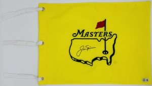 Jack Nicklaus Signed Undated Augusta Masters Golf Pin Flag – Autograph – BAS Certified Own a legendary piece of golf memorabilia with this Jack Nicklaus Signed Undated Augusta Masters Golf Pin Flag – BAS Certified — a collectible honoring one of the greatest golfers in history. ⛳ The Golden Bear This Augusta Masters golf pin flag has been personally hand-signed by Jack Nicklaus, widely regarded as one of the greatest players to ever play the game. Nicklaus, known as “The Golden Bear,” built a historic career highlighted by a record 18 major championships, including an unmatched six victories at the The Masters Tournament. His dominance at Augusta National cemented his legacy as one of the most iconic figures in golf history. For collectors and golf fans, memorabilia signed by Jack Nicklaus represents the pinnacle of the sport. 🚩 Augusta Masters Pin Flag Collectible This collectible features an undated Augusta Masters golf pin flag, one of the most recognizable and sought-after items in golf memorabilia. Undated Masters flags are especially desirable because they are not tied to a specific year, making them versatile and timeless display pieces. 📦 Product Features & Details ✅ Authentic hand-signed autograph from Jack Nicklaus ✅ Undated Augusta Masters golf pin flag ✅ Classic Masters Tournament design ✅ Ideal collectible for golf fans and memorabilia collectors ✅ Beckett Authentication Services (BAS) Certified This autograph has been authenticated by Beckett Authentication Services (BAS) — ensuring authenticity and collector confidence. 🔥 Why This Jack Nicklaus Signed Flag Is a Must-Have Perfect for golf fans and Masters collectors A centerpiece addition to any golf memorabilia collection Signed by one of the greatest golfers of all time Ideal for framing and display A premium gift for golf enthusiasts 📈 Investment-Grade Golf Memorabilia Autographs from legends like Jack Nicklaus continue to hold exceptional collector demand. Masters Tournament memorabilia signed by historic champions remains among the most desirable items in sports collecting. Secure this Jack Nicklaus Signed Undated Augusta Masters Golf Pin Flag – BAS Certified today and add a timeless piece of golf history to your collection.