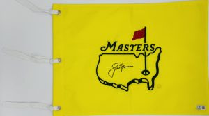 Jack Nicklaus autograph, Jack Nicklaus signed, Augusta Masters flag, Masters Tournament memorabilia, golf pin flag signed, signed golf flag, golf memorabilia collectible, PGA legend autograph, Masters golf collectible, Golden Bear autograph, Augusta golf flag, golf autograph collectible, Masters champion memorabilia, golf memorabilia, Jack Nicklaus collectible