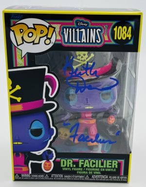 Keith David autograph, Keith David signed, Dr Facilier autograph, Dr Facilier Funko Pop, Disney Villains Funko, Princess and the Frog collectible, signed Funko Pop, Disney memorabilia collectible, villain Funko collectible, signed Disney collectible, Funko Pop autographed, Disney villain collectible, Keith David collectible, signed figure collectible