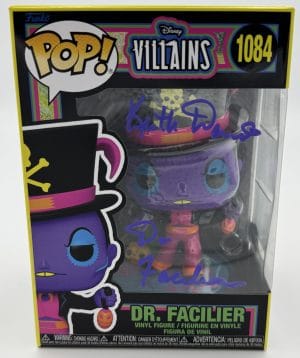 Keith David autograph, Keith David signed, Dr Facilier autograph, Dr Facilier Funko Pop, Disney Villains Funko, Princess and the Frog collectible, signed Funko Pop, Disney memorabilia collectible, villain Funko collectible, signed Disney collectible, Funko Pop autographed, Disney villain collectible, Keith David collectible, signed figure collectible