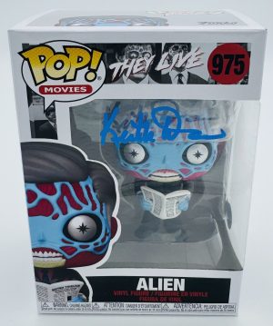 Keith David autograph, Keith David signed, They Live Funko Pop, Alien Funko Pop 975, Frank Armitage autograph, They Live collectible, sci fi Funko collectible, signed Funko Pop, cult classic memorabilia, horror sci fi collectible, Funko Pop autographed, movie memorabilia collectible, Keith David collectible, signed figure collectible, They Live autograph