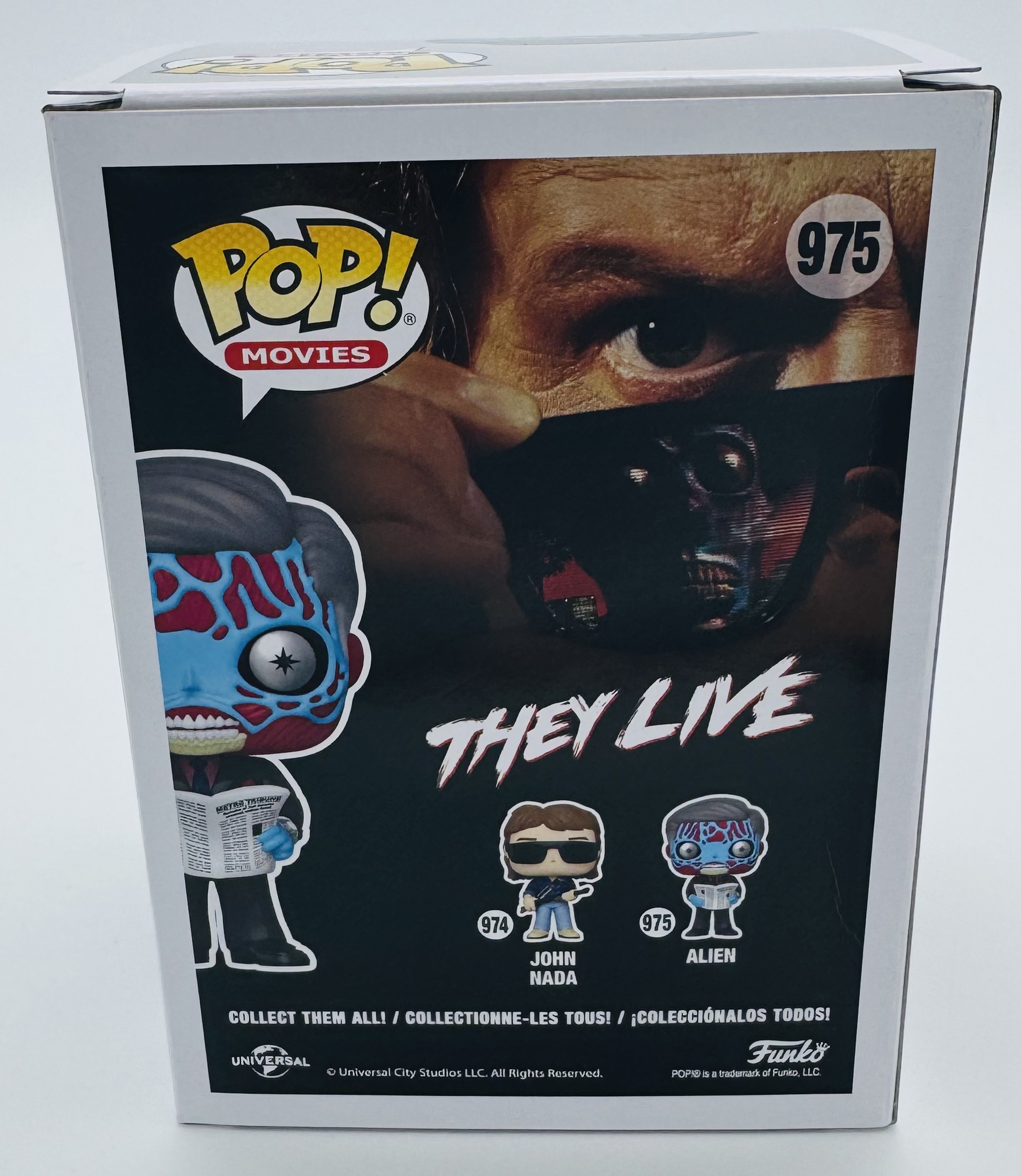 Keith David Signed Alien Funko Pop Vinyl 975 They Live Frank Autograph Bas K712 - Image 7