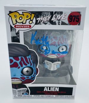 Keith David autograph, Keith David signed, They Live Funko Pop, Alien Funko Pop 975, Frank Armitage autograph, They Live collectible, sci fi Funko collectible, signed Funko Pop, cult classic memorabilia, horror sci fi collectible, Funko Pop autographed, movie memorabilia collectible, Keith David collectible, signed figure collectible, They Live autograph