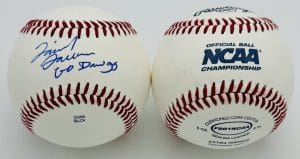 Daniel Jackson autograph, Daniel Jackson signed, Georgia Bulldogs baseball, Georgia Bulldogs signed baseball, Dick Howser Trophy winner, 2026 Dick Howser Trophy, Georgia baseball autograph, College World Series baseball, Omaha baseball collectible, official NCAA baseball, NCAA baseball autograph, Georgia baseball memorabilia, Bulldogs baseball collectible, SEC baseball memorabilia, signed baseball collectible, college baseball memorabilia, Certified Signatures COA, Georgia Bulldogs collectible, baseball autograph collectible, College World Series memorabilia