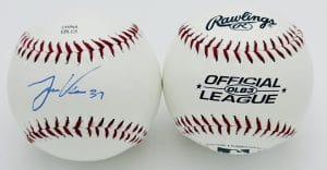 Joey Volchko autograph, Joey Volchko signed, Georgia Bulldogs baseball, Georgia Bulldogs signed baseball, Georgia baseball autograph, College World Series baseball, Omaha baseball collectible, Rawlings official league baseball, signed baseball collectible, NCAA baseball memorabilia, Georgia baseball memorabilia, Bulldogs baseball collectible, SEC baseball memorabilia, college baseball memorabilia, Certified Signatures COA, Georgia Bulldogs collectible, baseball autograph collectible, Georgia fan collectible, College World Series memorabilia, signed Rawlings baseball