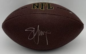 Steve Young autograph, Steve Young signed, San Francisco 49ers memorabilia, Super Bowl memorabilia, signed NFL football, 49ers signed football, BAS authenticated, Super Bowl MVP autograph, NFL memorabilia, 49ers collectible, autographed football, quarterback autograph, Hall of Fame autograph, football memorabilia, 49ers championship memorabilia