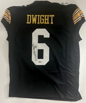 Tim Dwight autograph, Tim Dwight signed, Iowa Hawkeyes jersey, Iowa Hawkeyes signed jersey, custom game cut jersey, signed football jersey, Iowa football memorabilia, Big Ten football collectible, college football memorabilia, Hawkeyes collectible, Tim Dwight collectible, signed sports memorabilia, Iowa return specialist autograph, Hawkeyes football collectible