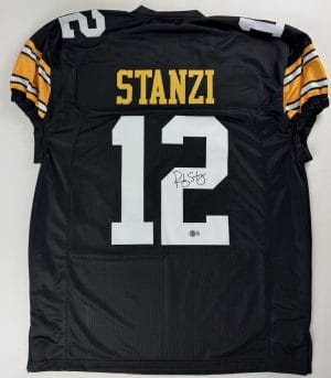 Ricky Stanzi, Ricky Stanzi autograph, Ricky Stanzi signed jersey, Iowa Hawkeyes, Iowa Hawkeyes football, Iowa signed jersey, Hawkeyes memorabilia, Iowa football collectible, Signed football jersey, College football signed jersey, NCAA football memorabilia, Game cut jersey, Iowa quarterback autograph, Hawkeyes signed jersey, Extra large jersey