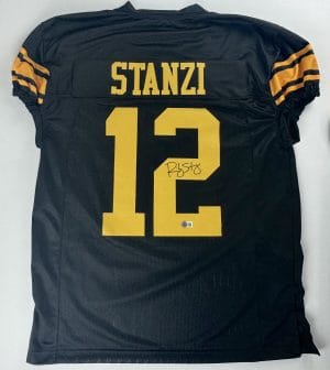 Ricky Stanzi, Ricky Stanzi autograph, Ricky Stanzi signed jersey, Iowa Hawkeyes, Iowa Hawkeyes football, Iowa signed jersey, Hawkeyes memorabilia, Iowa football collectible, Signed football jersey, College football signed jersey, NCAA football memorabilia, Game cut jersey, Iowa quarterback autograph, Hawkeyes signed jersey, Extra large jersey