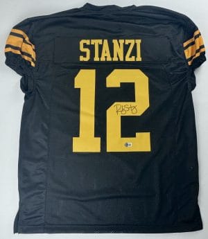 Ricky Stanzi, Ricky Stanzi autograph, Ricky Stanzi signed jersey, Iowa Hawkeyes, Iowa Hawkeyes football, Iowa signed jersey, Hawkeyes memorabilia, Iowa football collectible, Signed football jersey, College football signed jersey, NCAA football memorabilia, Game cut jersey, Iowa quarterback autograph, Hawkeyes signed jersey, Extra large jersey