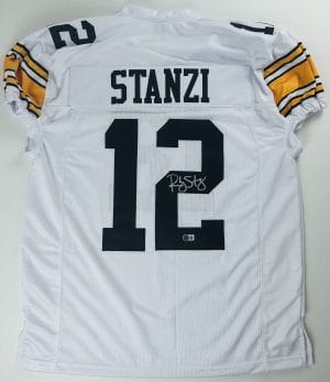 Ricky Stanzi, Ricky Stanzi autograph, Ricky Stanzi signed jersey, Iowa Hawkeyes, Iowa Hawkeyes football, Iowa signed jersey, Hawkeyes memorabilia, Iowa football collectible, Signed football jersey, College football signed jersey, NCAA football memorabilia, Game cut jersey, Iowa quarterback autograph, Hawkeyes signed jersey, Extra large jersey
