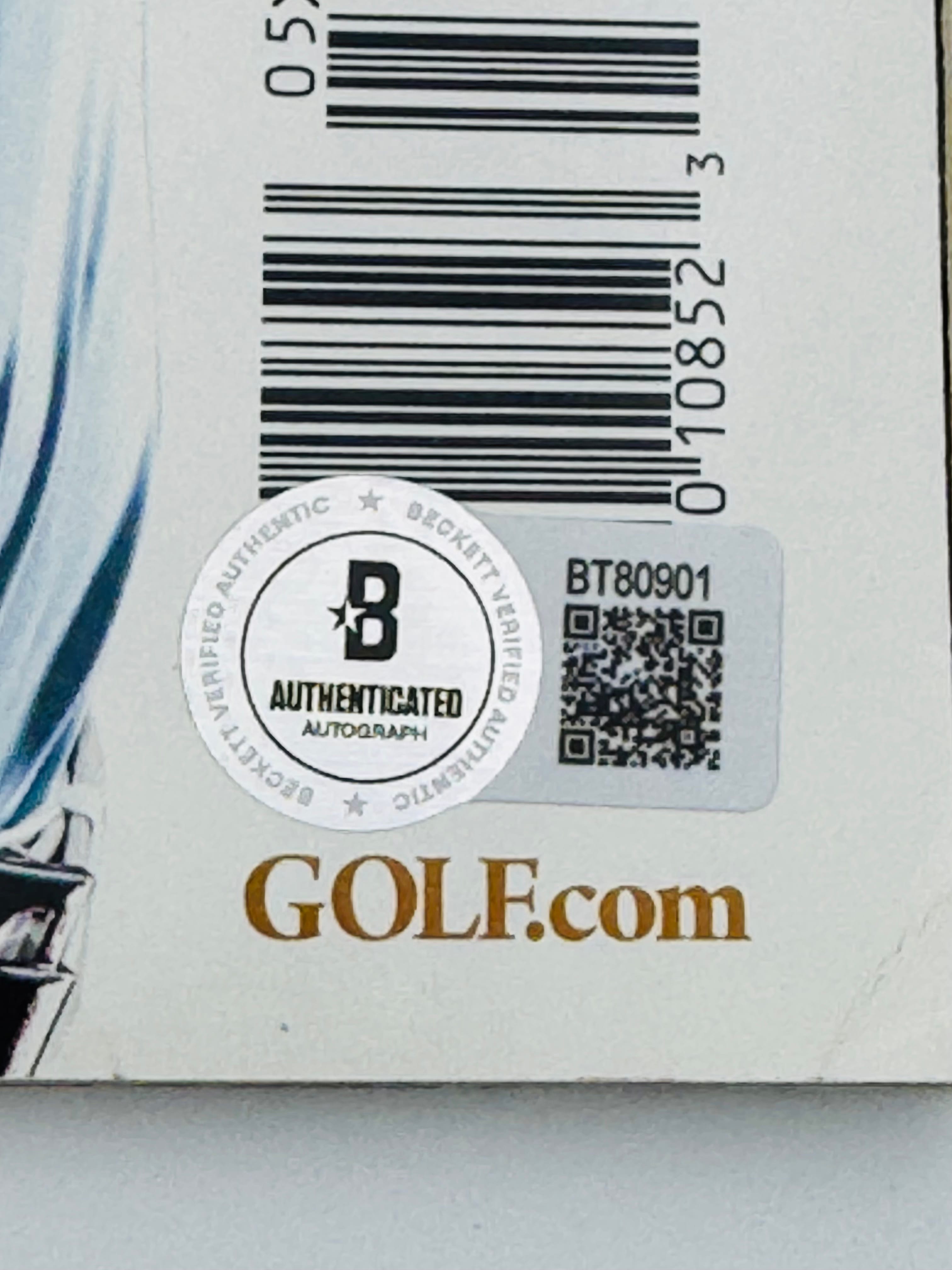Rickie Fowler signed Golf Magazine May 2010 autograph PGA U.S. Open BAS K1 - Image 6