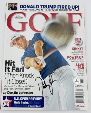 Dustin Johnson, Dustin Johnson autograph, Dustin Johnson signed magazine, Golf Magazine autograph, PGA Tour memorabilia, Augusta Masters golfer, golf autograph collectible, signed golf magazine, golf fan collectible, PGA golf memorabilia, golf magazine collectible, professional golf memorabilia, sports magazine autograph, golf signed collectible, golf memorabilia collectible
