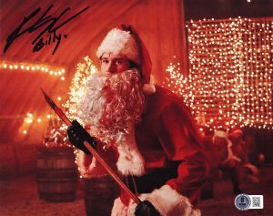 Rohan Campbell Signed Silent Night Deadly Night 8x10 Photo Autograph BAS 452