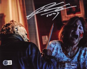 Rohan Campbell Signed Halloween Ends 8x10 Photo Autograph Michael Myers BAS 436