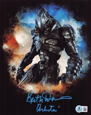 Keith David Signed Arbiter Thel 'Vadam 8x10 Photo Halo Autograph BAS 743