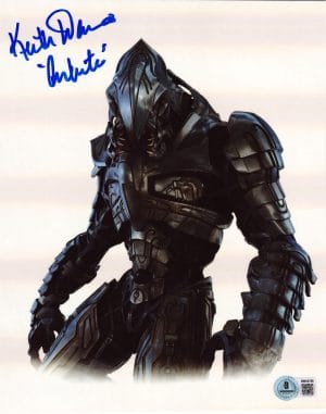 Keith David Signed Arbiter Vadam 8x10 Holographic Photo Halo Autograph BAS 760