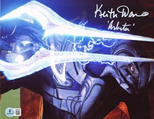 Keith David Signed Arbiter Thel 'Vadam 8x10 Photo Halo Autograph BAS 764