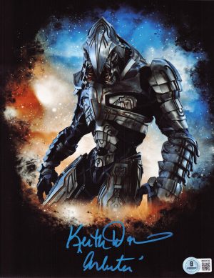 Keith David Signed Arbiter Thel 'Vadam 8x10 Photo Halo Autograph BAS 742