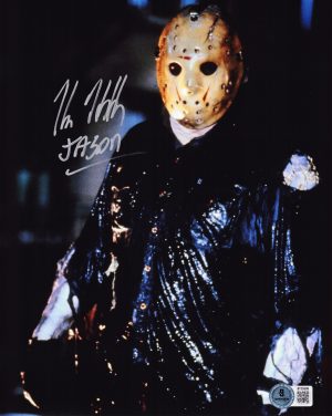 Kane Hodder Signed Jason Voorhees 8x10 Photo Friday the 13th Autograph BAS 586