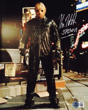 Kane Hodder Signed Jason Voorhees 8x10 Photo Friday the 13th Autograph BAS 584