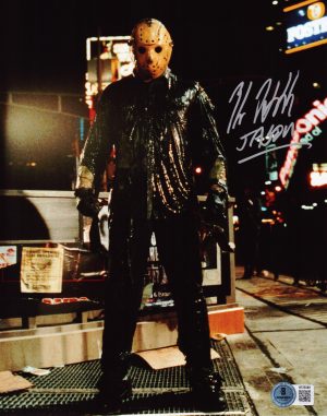 Kane Hodder Signed Jason Voorhees 8x10 Photo Friday the 13th Autograph BAS 580
