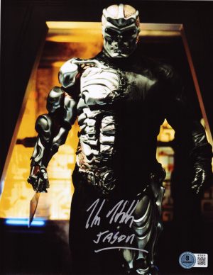 Kane Hodder Signed Jason Voorhees 8x10 Photo Friday the 13th Autograph BAS 576