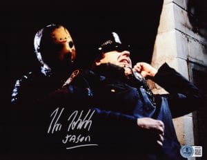 Kane Hodder Signed Jason Voorhees 8x10 Photo Friday the 13th Autograph BAS 507