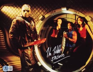 Kane Hodder Signed Jason Voorhees 8x10 Photo Friday the 13th Autograph BAS 509