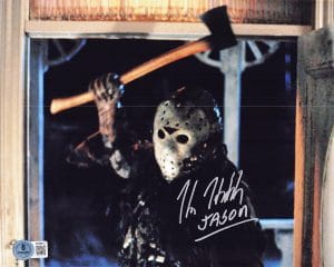 Kane Hodder Signed Jason Voorhees 8x10 Photo Friday the 13th Autograph BAS 511