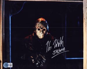 Kane Hodder Signed Jason Voorhees 8x10 Photo Friday the 13th Autograph BAS 512