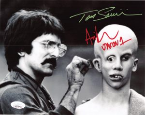 Tom Savini Ari Lehman Signed 8x10 Photo Friday the 13th Jason Voorhees JSA 775