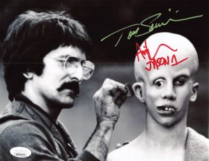 Tom Savini Ari Lehman Signed 8x10 Photo Friday the 13th Jason Voorhees JSA 772