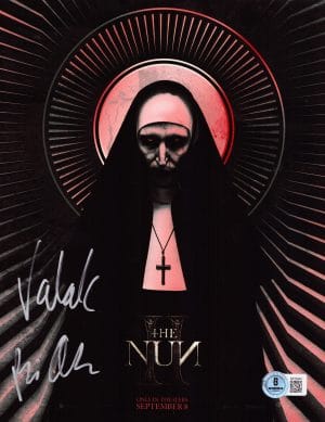 Bonnie Aarons Signed The Nun 8x10 Photo The Conjuring Autograph Valak BAS 844