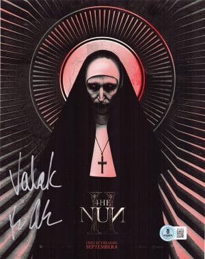 Bonnie Aarons Signed The Nun 8x10 Photo The Conjuring Autograph Valak BAS 845