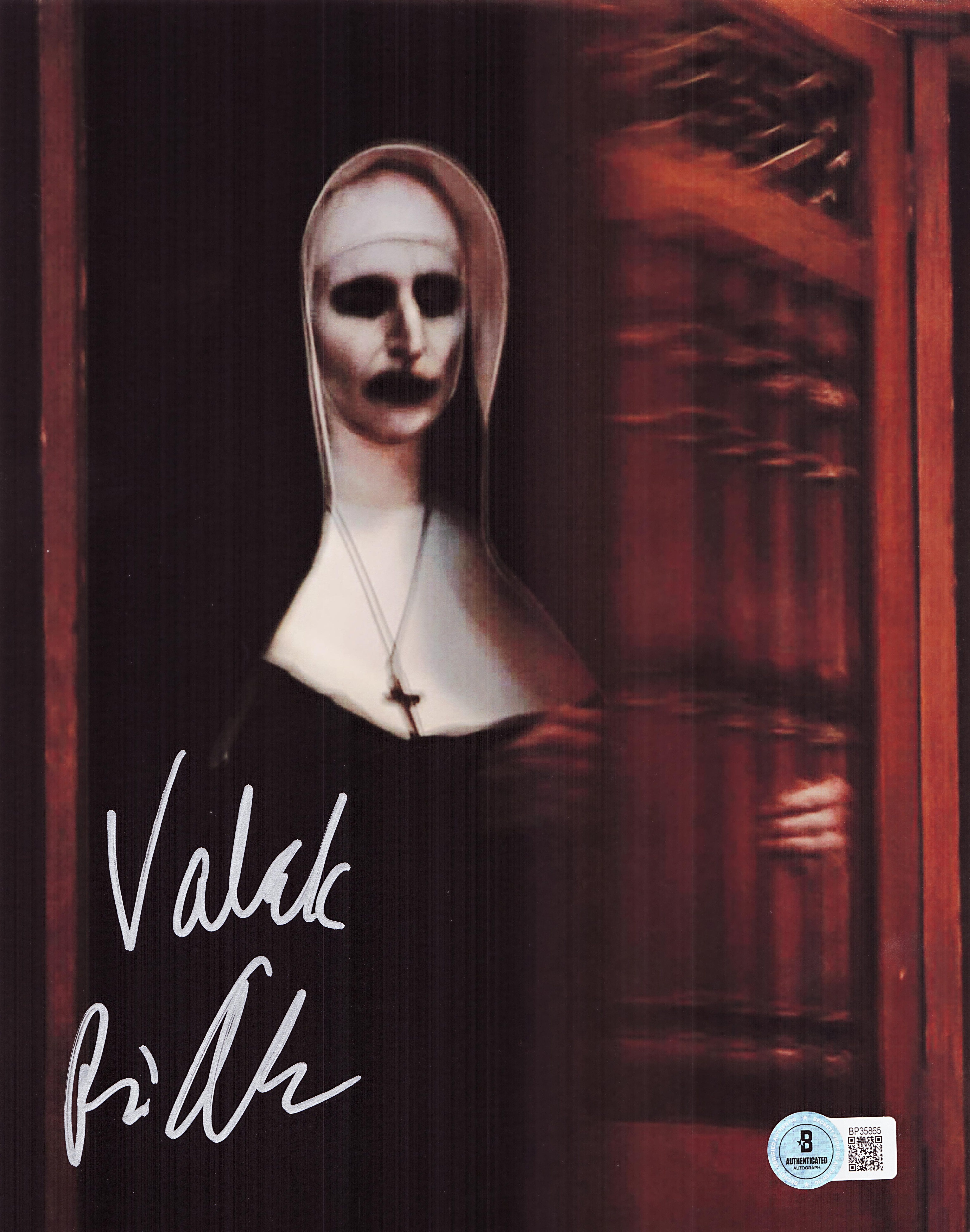 Bonnie Aarons Signed The Nun 8x10 Photo The Conjuring Autograph Valak BAS 865
