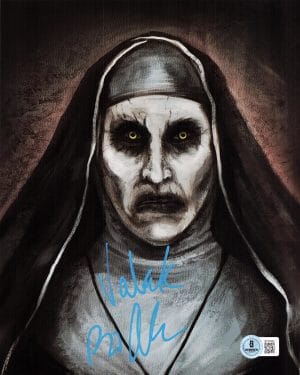 Bonnie Aarons Signed The Nun 8x10 Photo The Conjuring Autograph Valak BAS 869