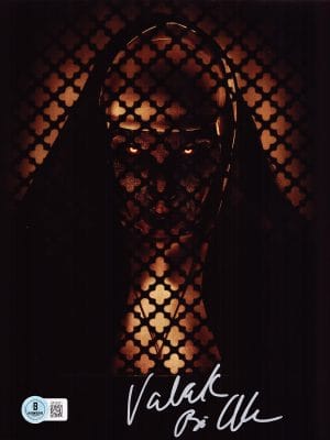 Bonnie Aarons Signed The Nun 8x10 Photo The Conjuring Autograph Valak BAS 931