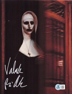 Bonnie Aarons Signed The Nun 8x10 Photo The Conjuring Autograph Valak BAS 929