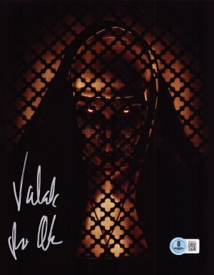 Bonnie Aarons Signed The Nun 8x10 Photo The Conjuring Autograph Valak BAS 912